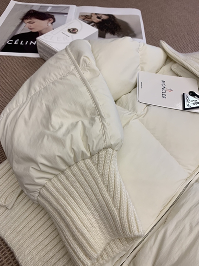 ハイクオリティダウンジャケット細部ディテール